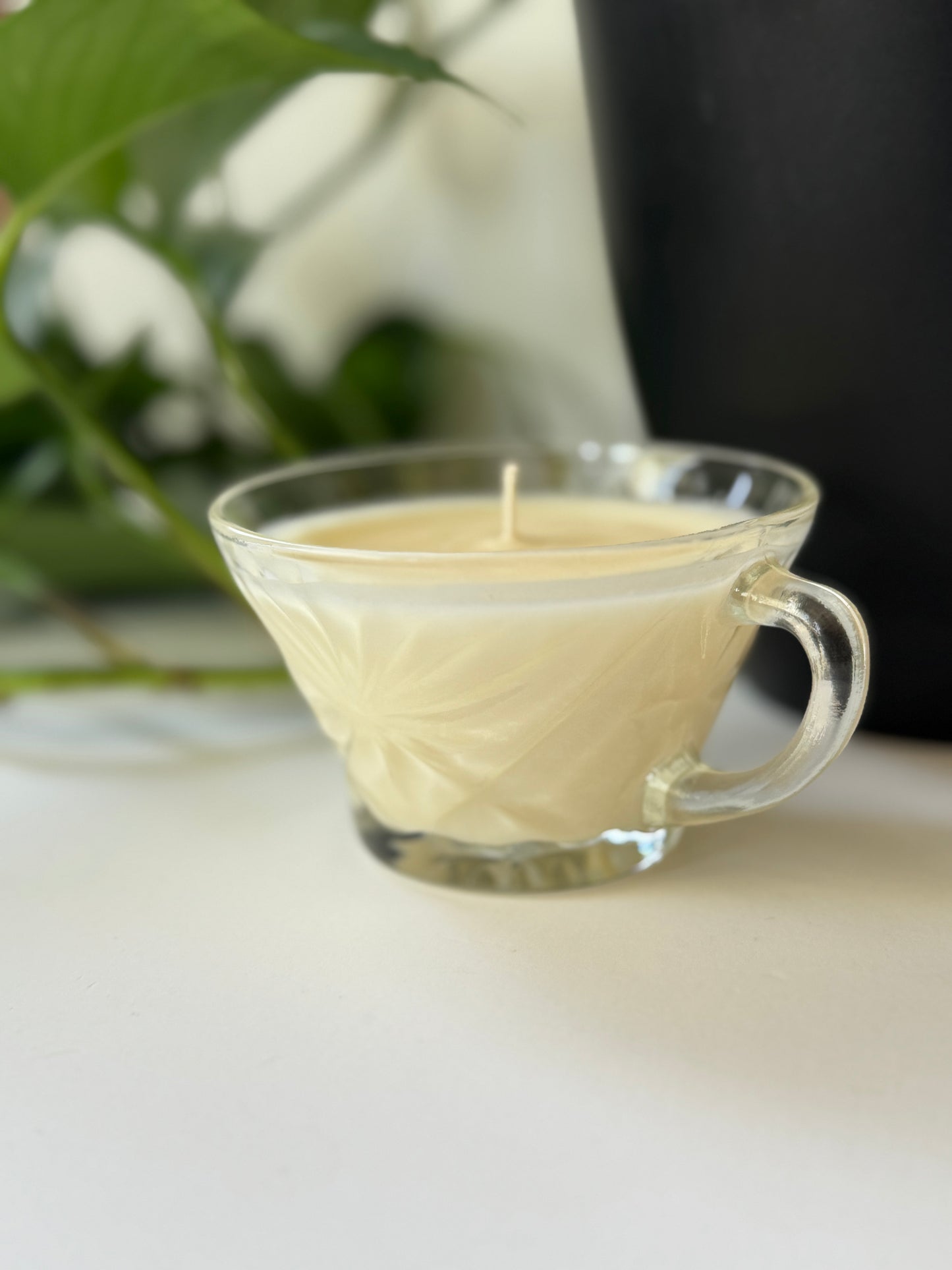 Glass Teacup Candle