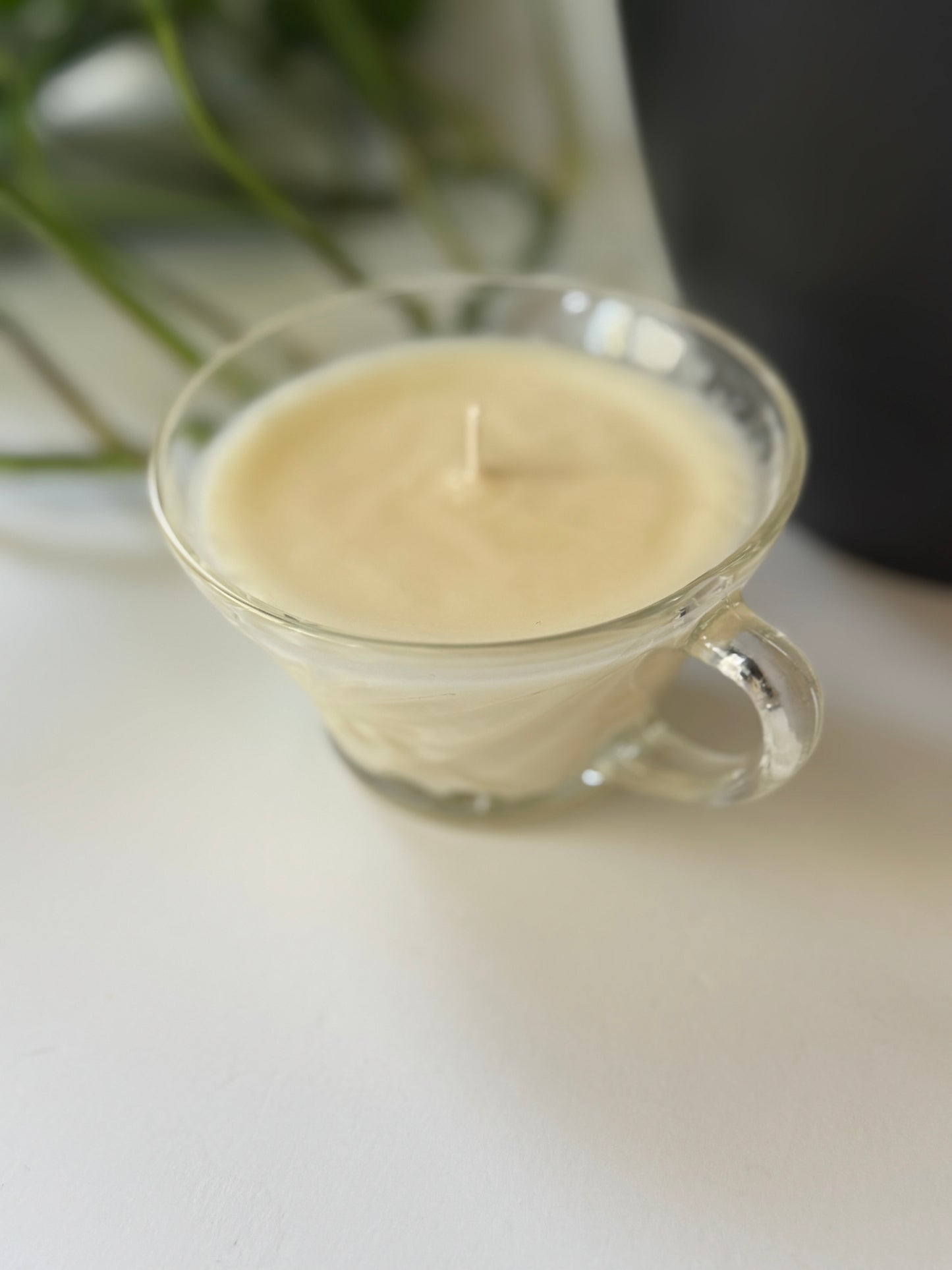 Glass Teacup Candle