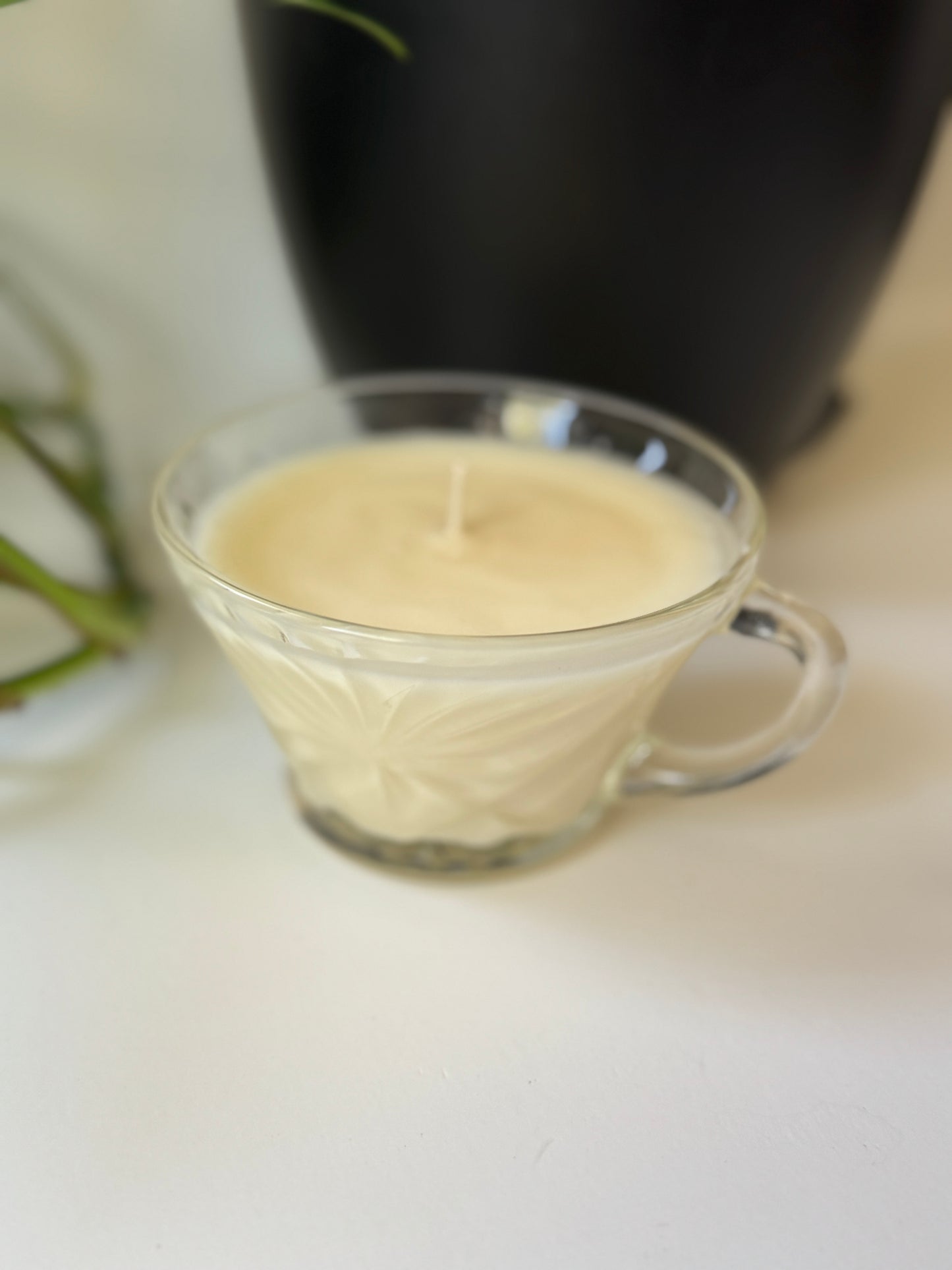 Glass Teacup Candle